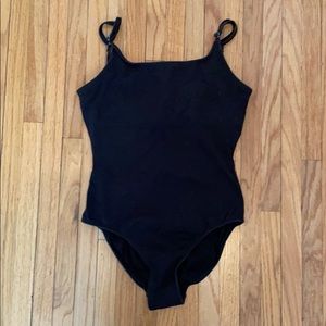 Danskin black leotard